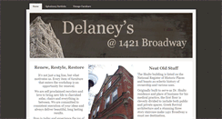 Desktop Screenshot of delaneys1421broadway.com